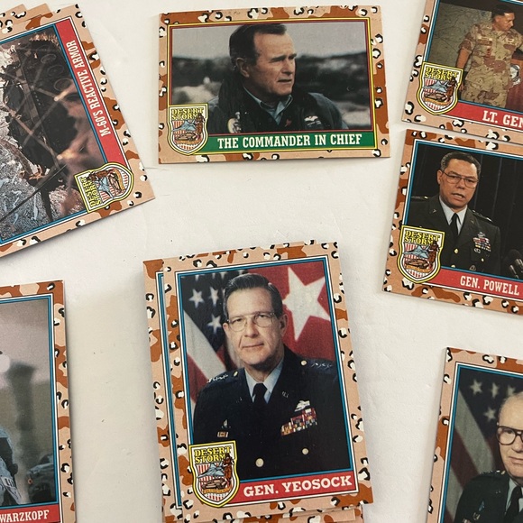 4/$25 Set of 85 Desert Storm Military Army Trading Collector Cards - Picture 7 of 9
